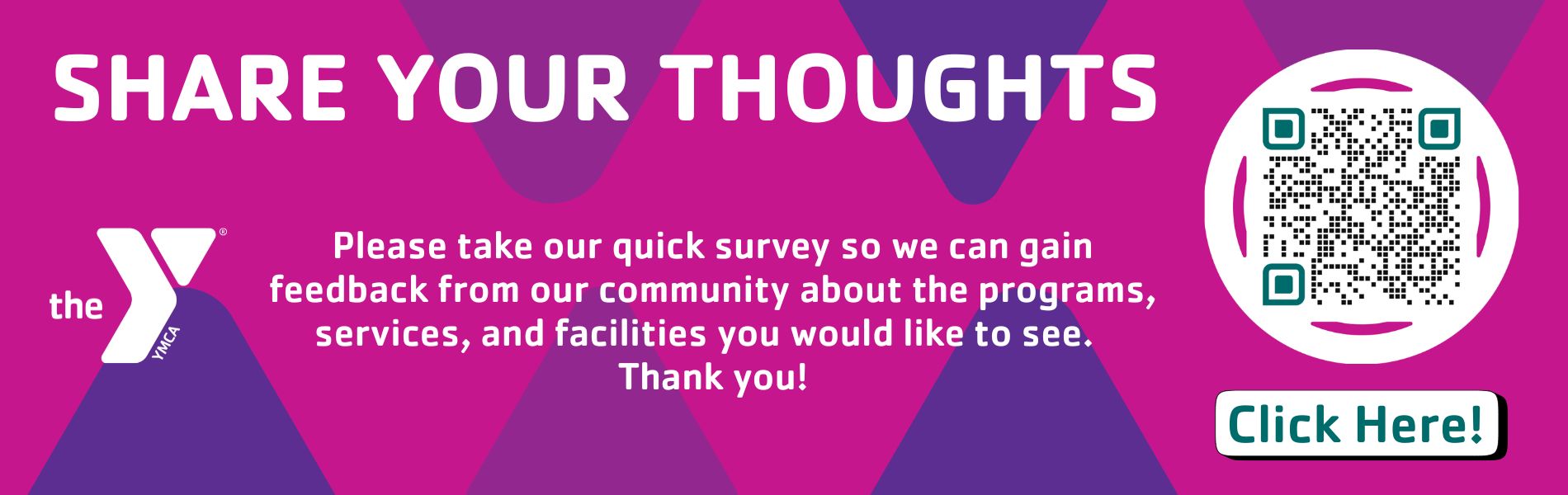 Share Your Thoughts Survey Slider